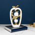 Glamour Contrast Table Decorative Showpiece - White